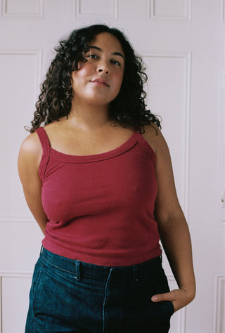 Hemp Breeze Tank Top Barolo