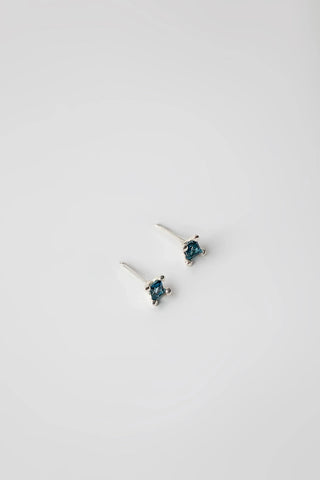 Josie Stud Earrings in Blue