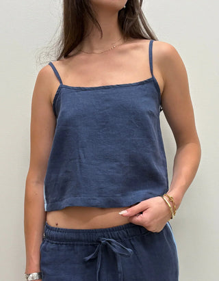 Tate Tank Top Navy