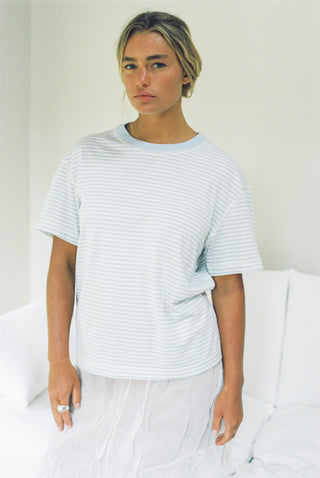 Hemp Rover Tee Daydream Stripes