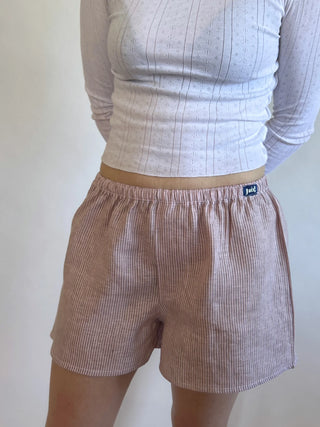 The Boxer Shorts Pink Stripes