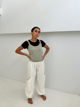 Pre-order Shell Pants White