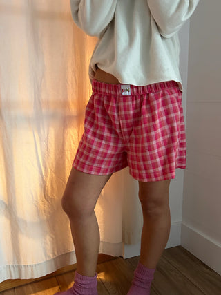 The Boxer Shorts Sunset Gingham
