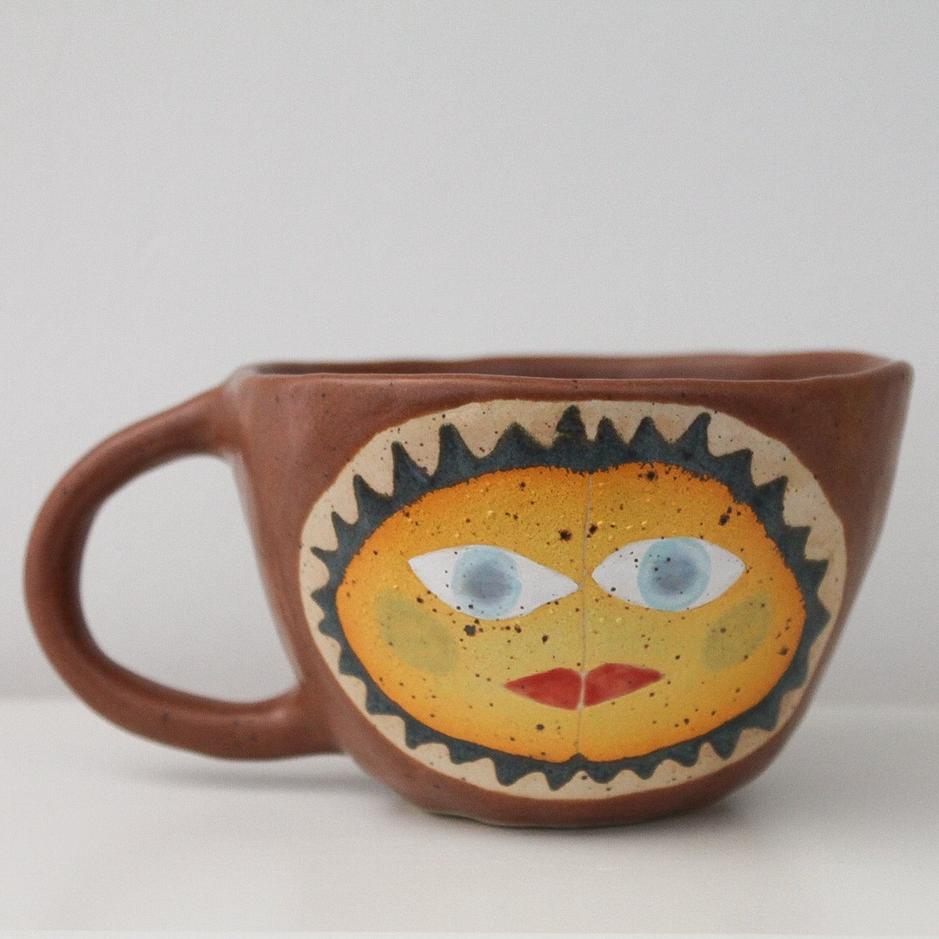Terracotta Sun Mug
