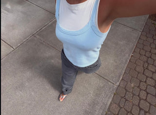 Hemp Breeze Tank Top Mineral Blue