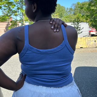 Hemp Breeze Tank Top Indigo