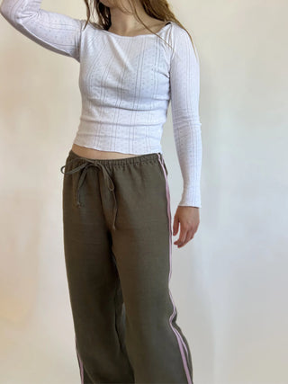 Tate Track Pants Olive