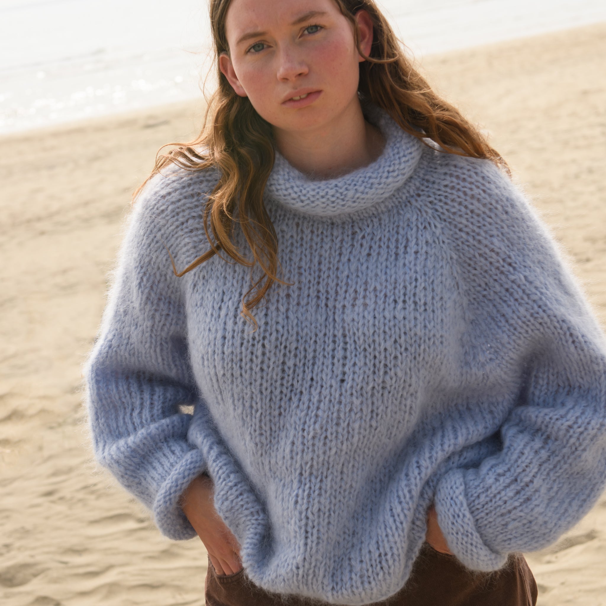 Roulé Handknit Sweater