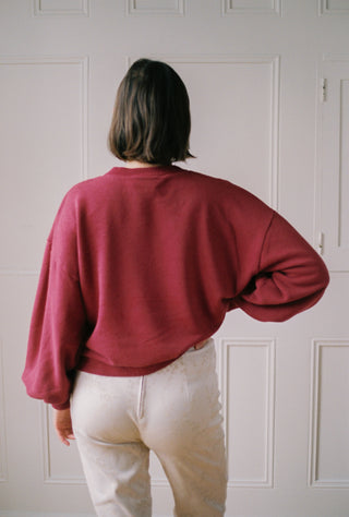 Hemp Cloud Sweater Barolo