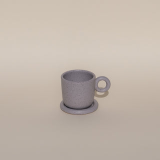 Circle Espresso Mug & Saucer