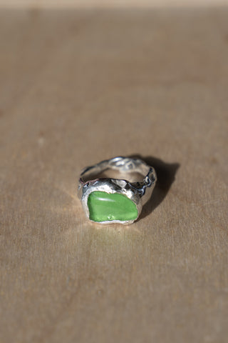 Sea Glass Rings