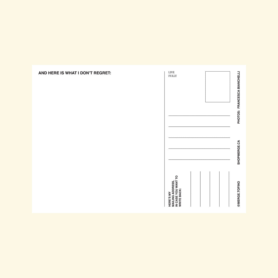 Live Fully | Postcard & Love Note